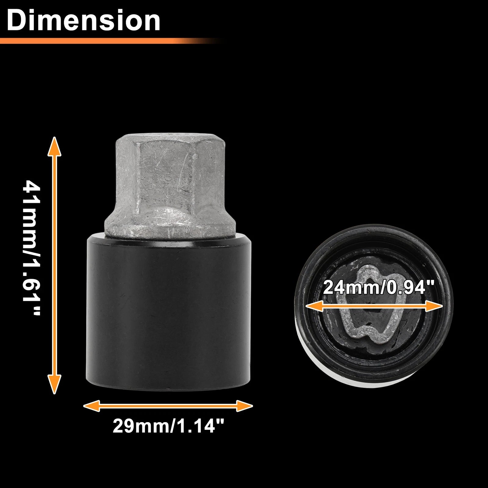 Wheel Lock Lug Nut Key Socket Tool for Mercedes-Benz (309)