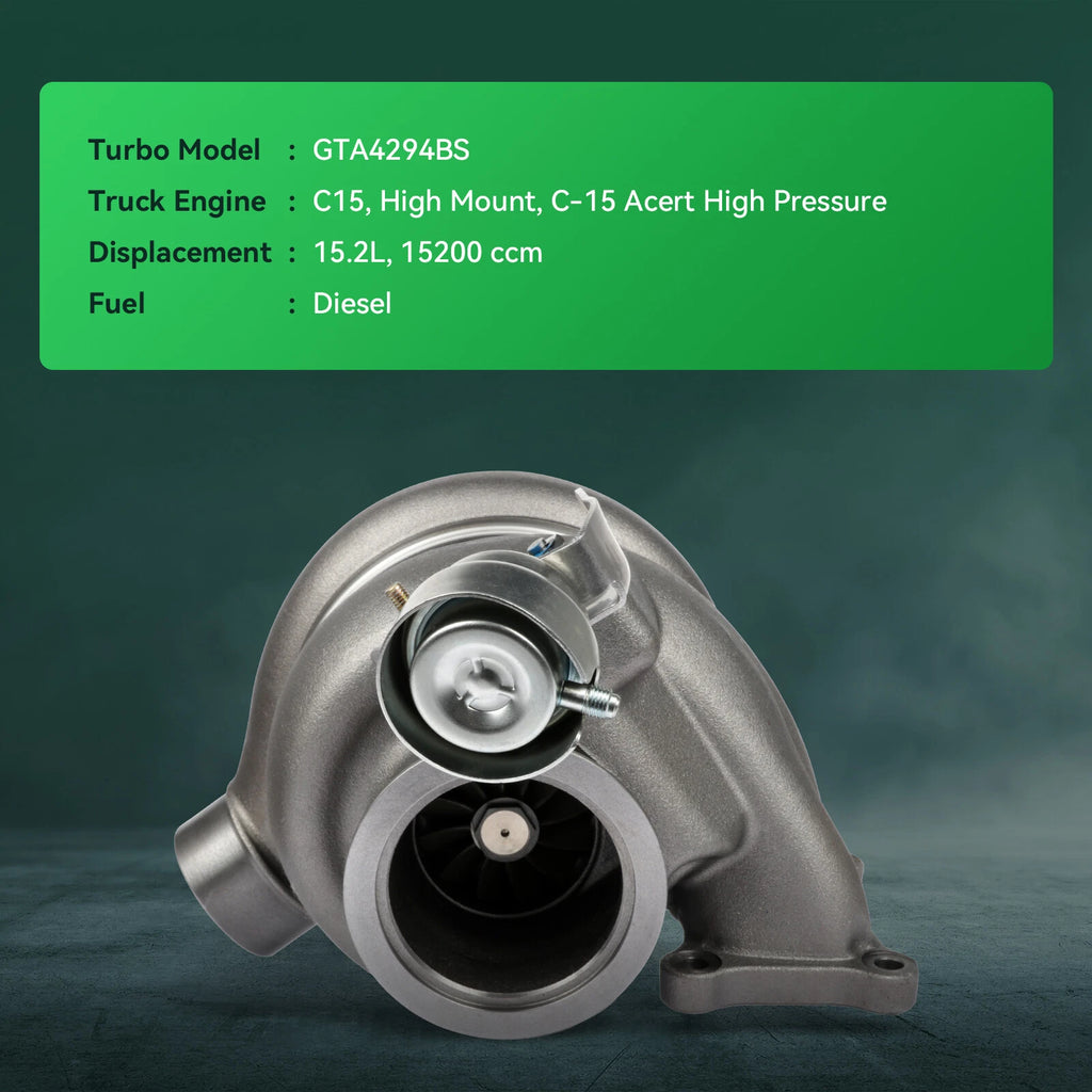 Turbocharger for Caterpillar CAT C15 Acert (1998–2013)