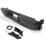 Rear Step Bumper for Silverado/Sierra (1999–2007) - Direct Replacement, Black
