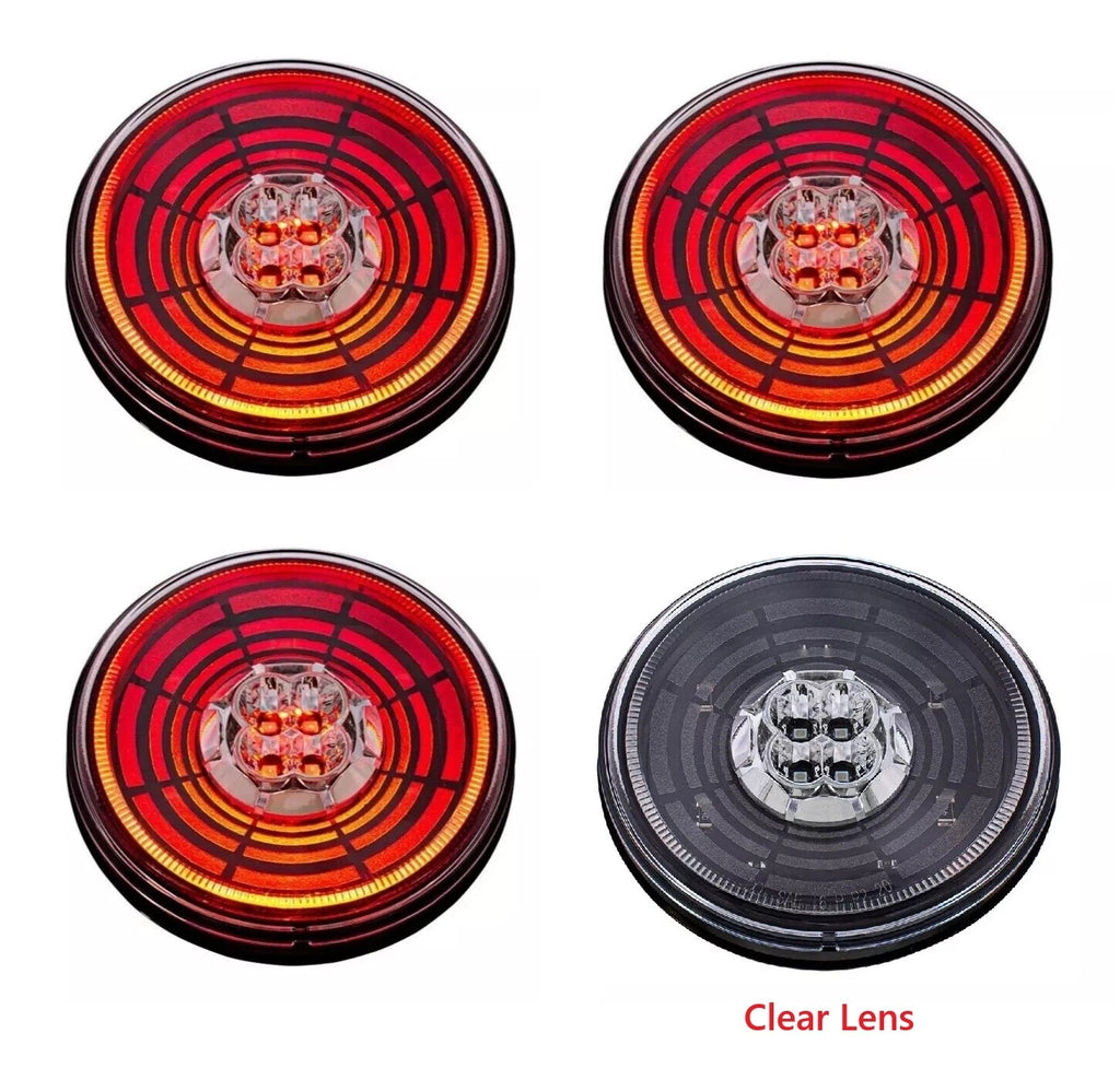 4" Round LED Stop Light Replacement for Universal Fit (2000–2026)