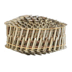 Set of 7200 Galvanized Coil Roofing Nails 3/8" Head Diameter 15 Degree