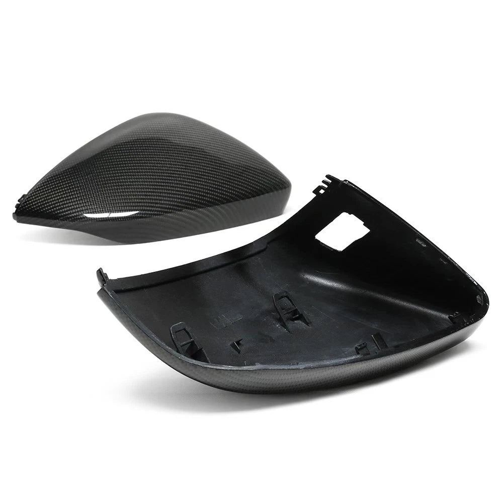 Real Carbon Fiber Mirror Cover Cap for Audi A5 B10 A6 C9 (2025+)