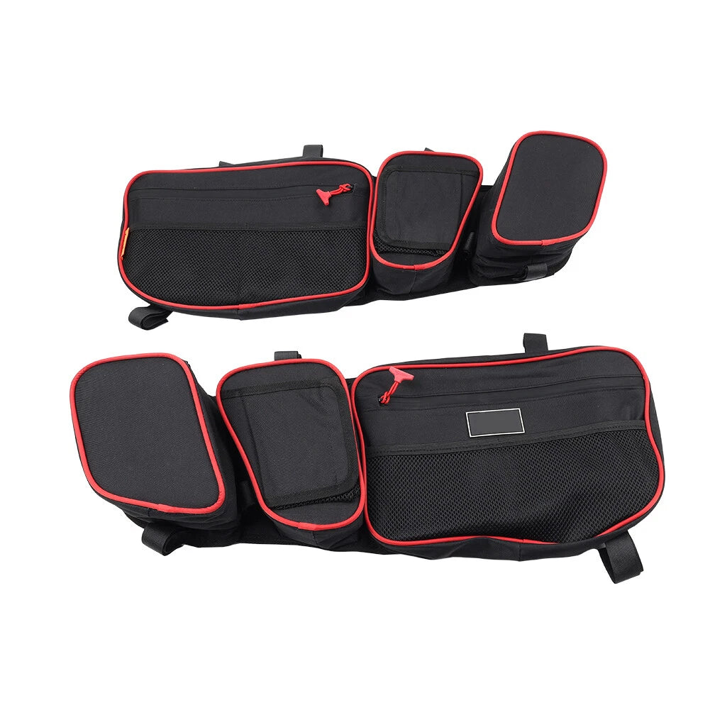 Front Side Door Storage Bags with Knee Pad for Can Am Maverick X3 Turbo (2017–2024)