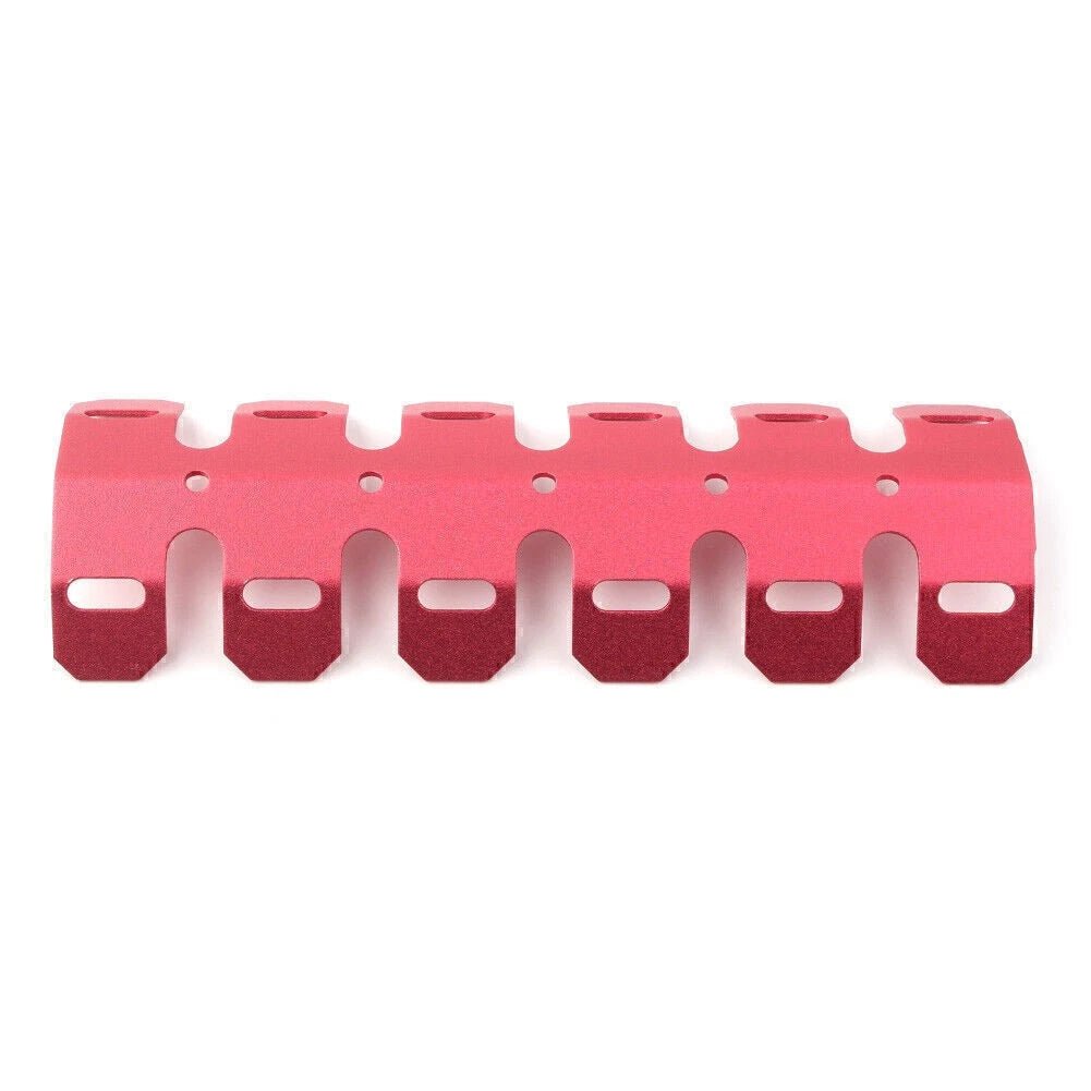 Exhaust Muffler Pipe Heat Shield Cover for Dirt Bike Motorcycle (Red)