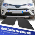 Pair Front Bumper Tow Hook Cover Cap for Toyota RAV4 (2016–2018) 532860R080