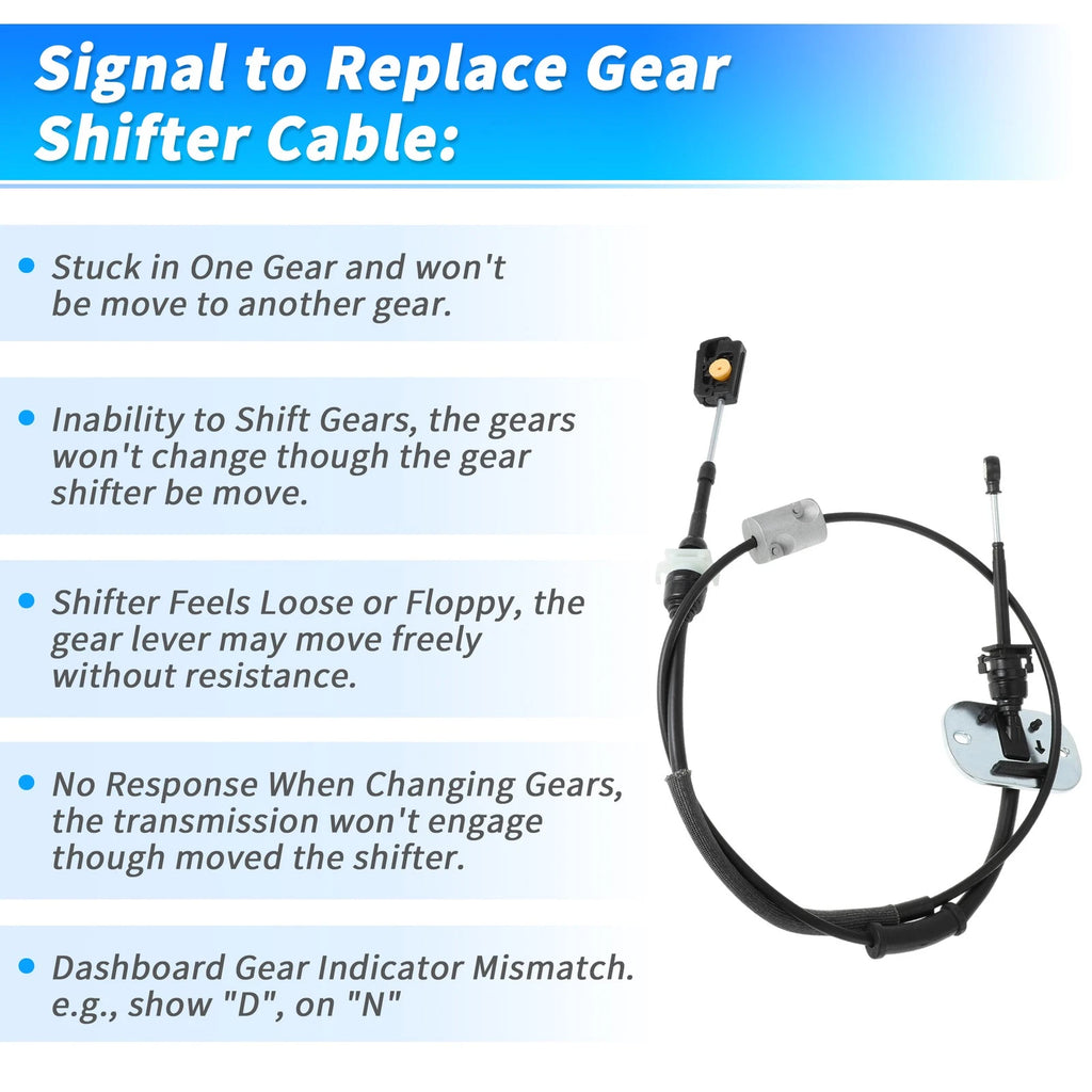 Automatic Trans Gear Shift Cable for Ford Transit Connect, Focus (2002–2013)
