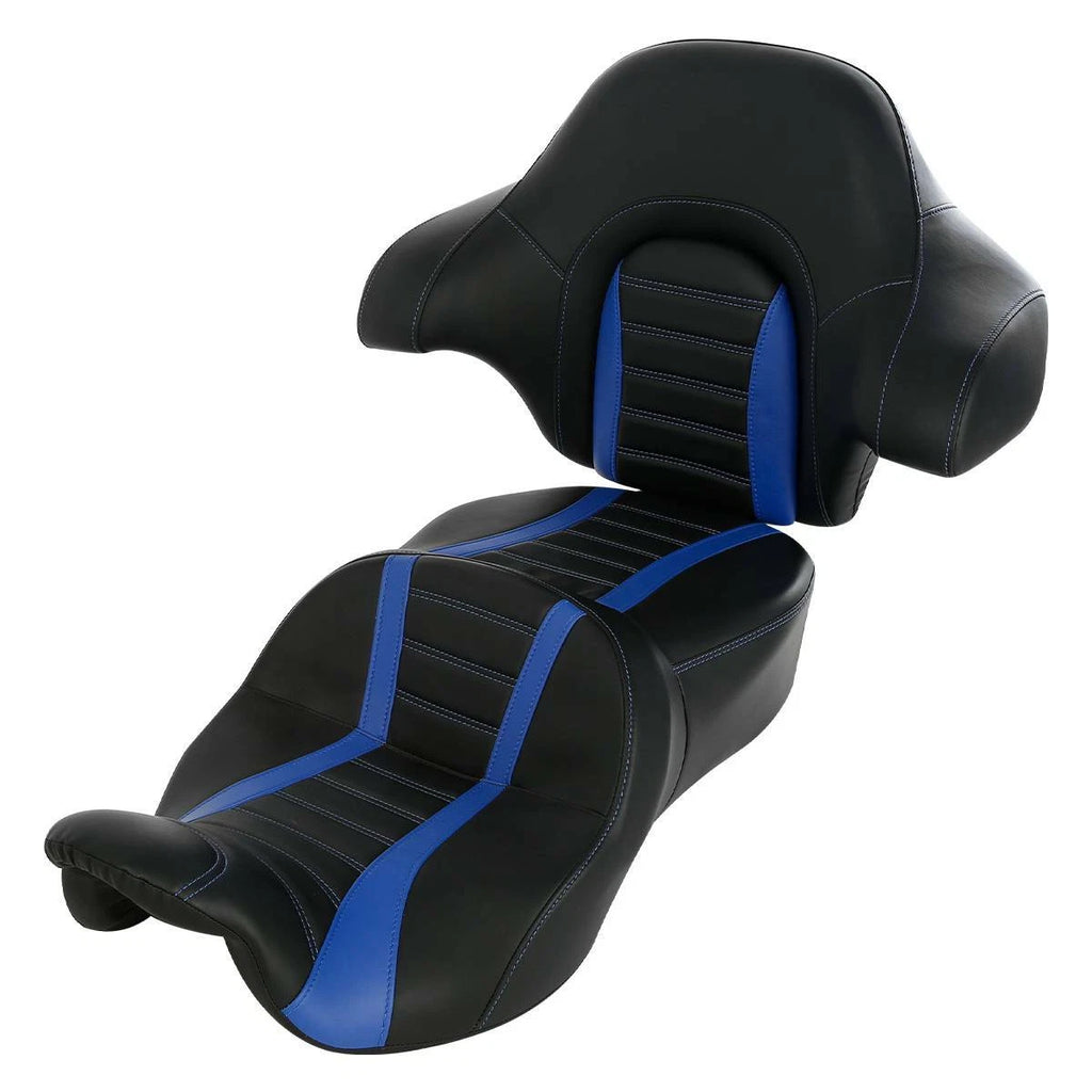 Seat Backrest for Harley Street Glide (2014–2023) - Black Blue