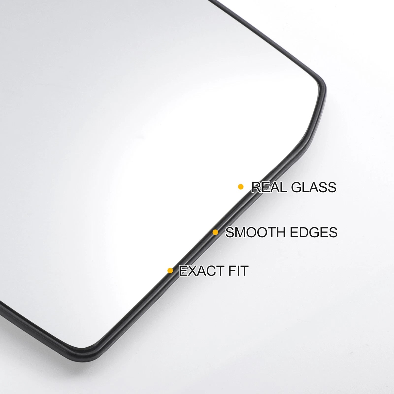 Left Side Heated Convex Mirror Glass for Ford Tourneo (2012–2022)
