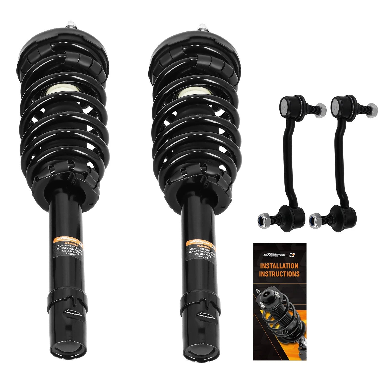 Front Strut Spring Sway Bar End Link Assembly for Hyundai Sonata Azera (2006–2011)