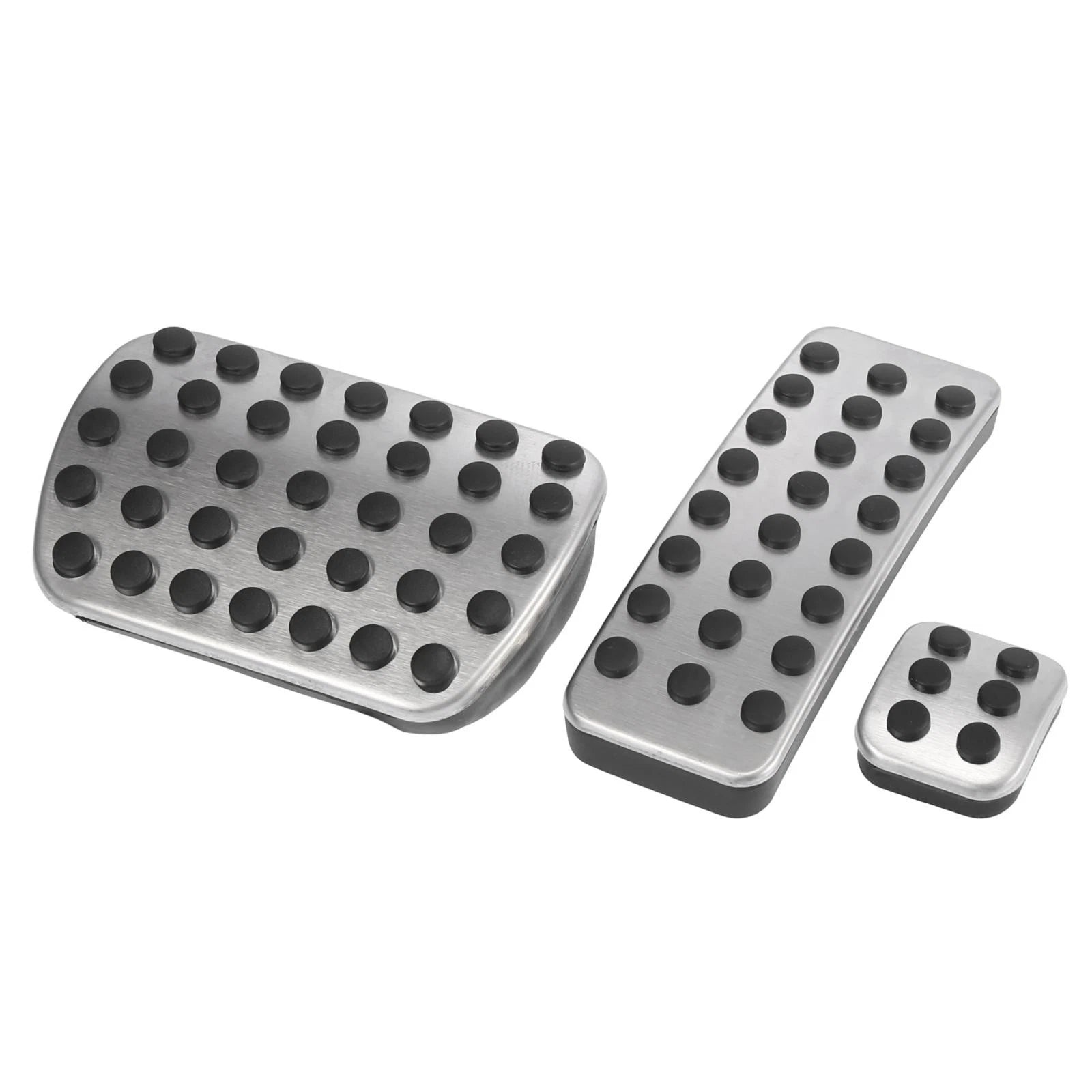 3 Pcs Manual Transmission Brake Gas Pedal Pad Cover for Mercedes-Benz 