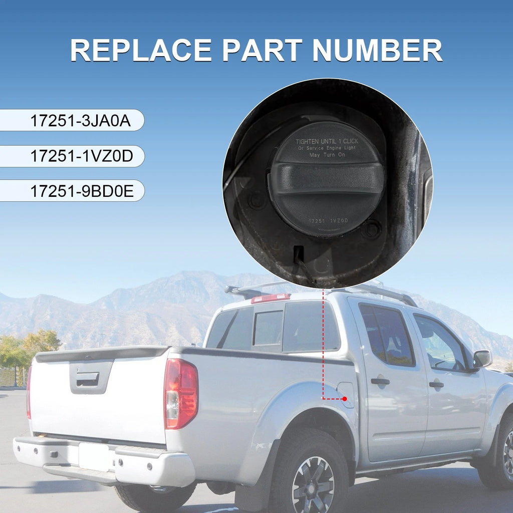 Gas Fuel Tank Cap for Nissan Altima (2013–2018) Infiniti QX60 (2014–2020)
