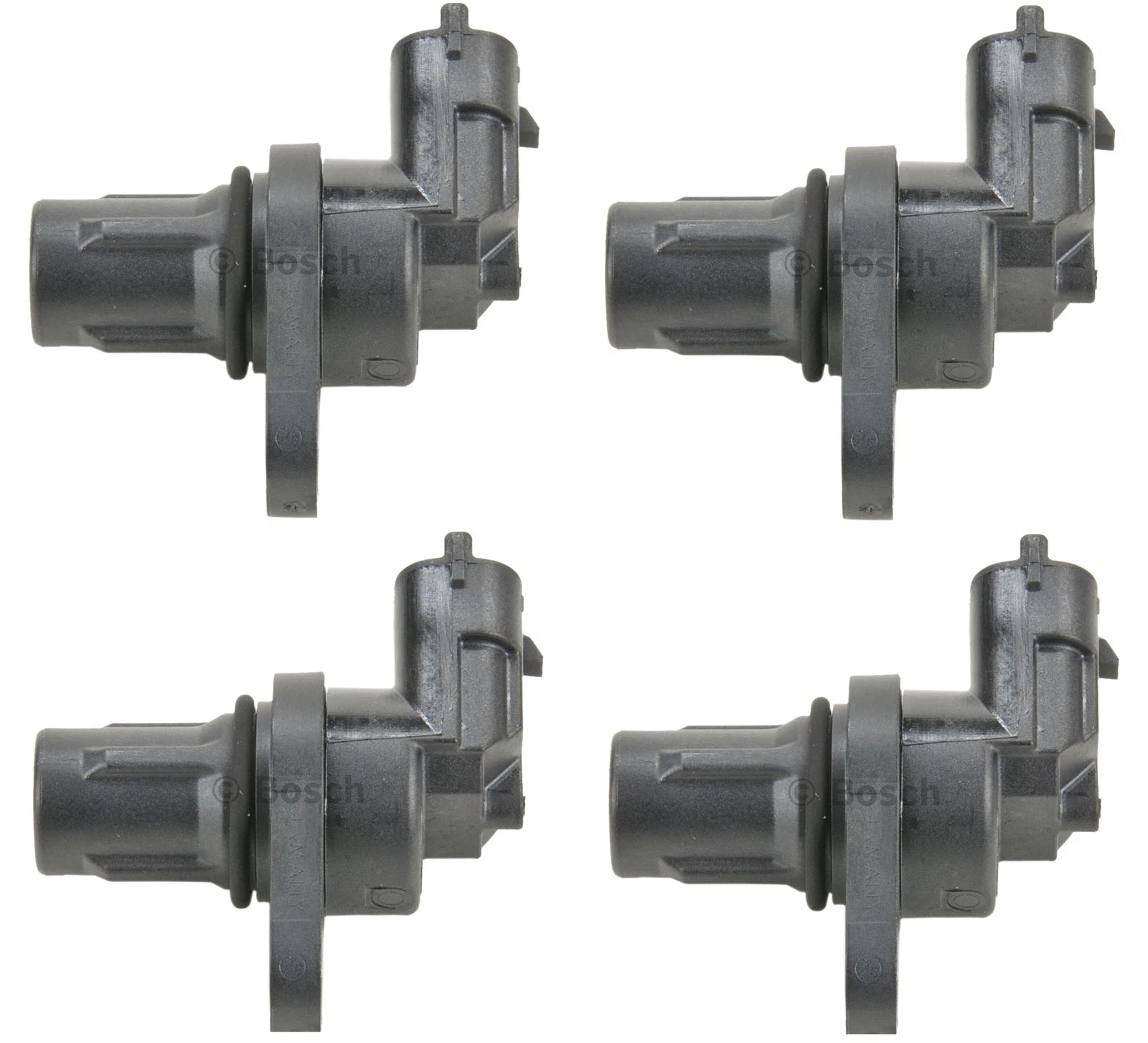 Set of 4 Bosch Camshaft Cam Position Sensors for Mercedes S204 W204