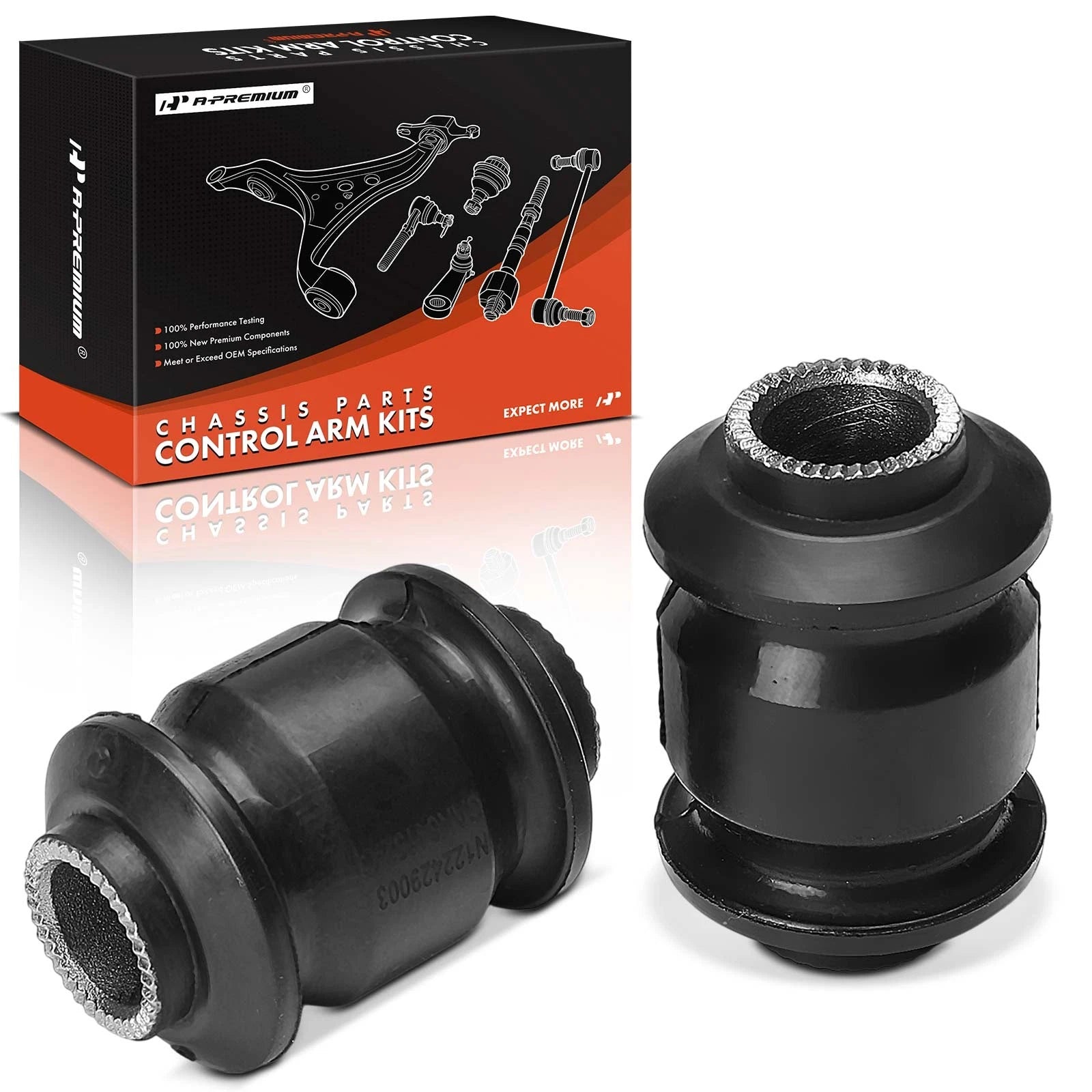 2x Front Lower Control Arm Bushing for Toyota Yaris (2006–2018) Scion xD (2008–2014)