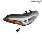 Halogen Headlight Assembly for Kia Forte/Forte5 (2017–2018) Right Side