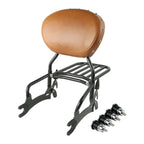 Backrest Sissy Bar Luggage Rack Mount Spools for Indian Chief Classic (14-18)