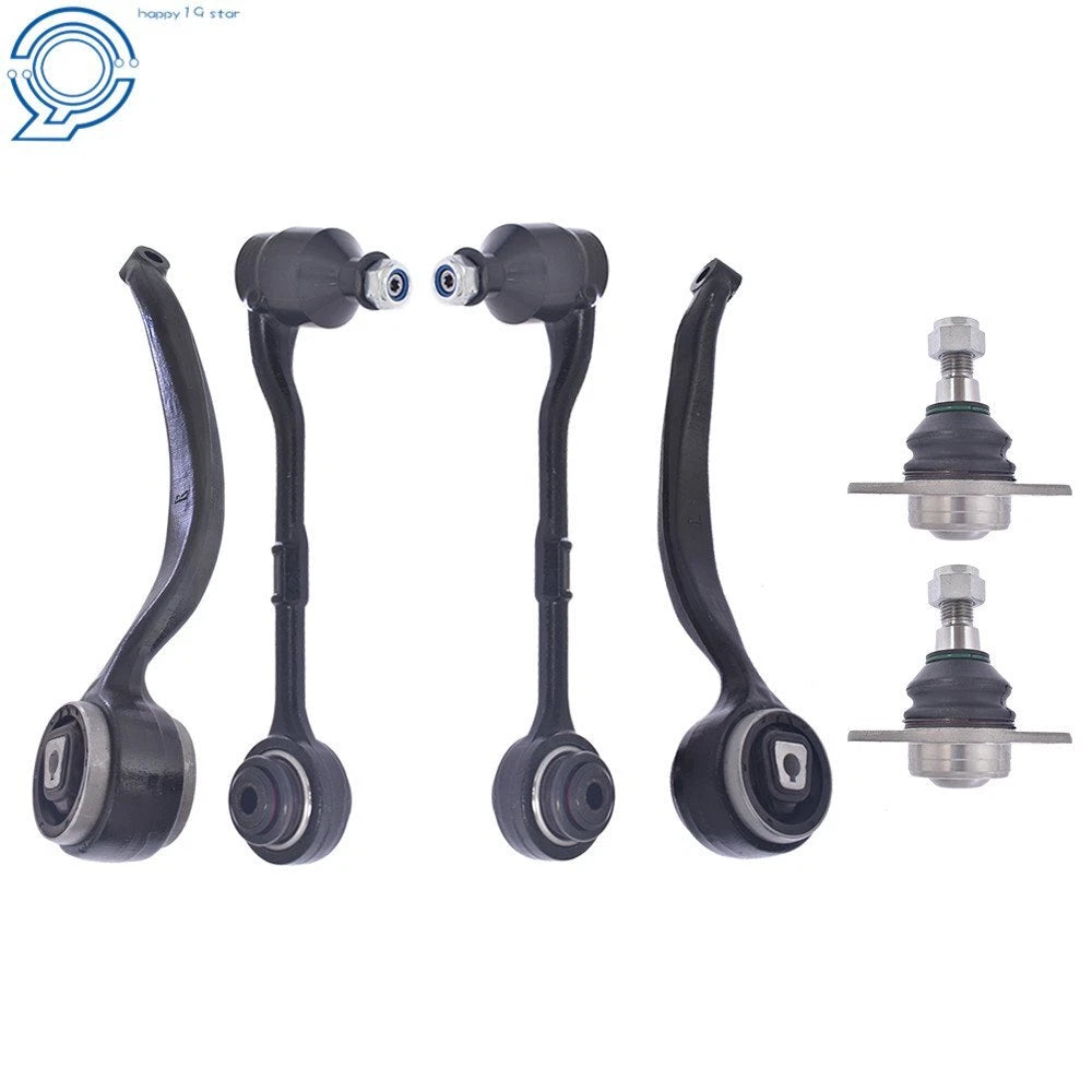 6pc Front Lower Control Arm Ball Joint Suspension Kit for BMW E90 (2006–2013)