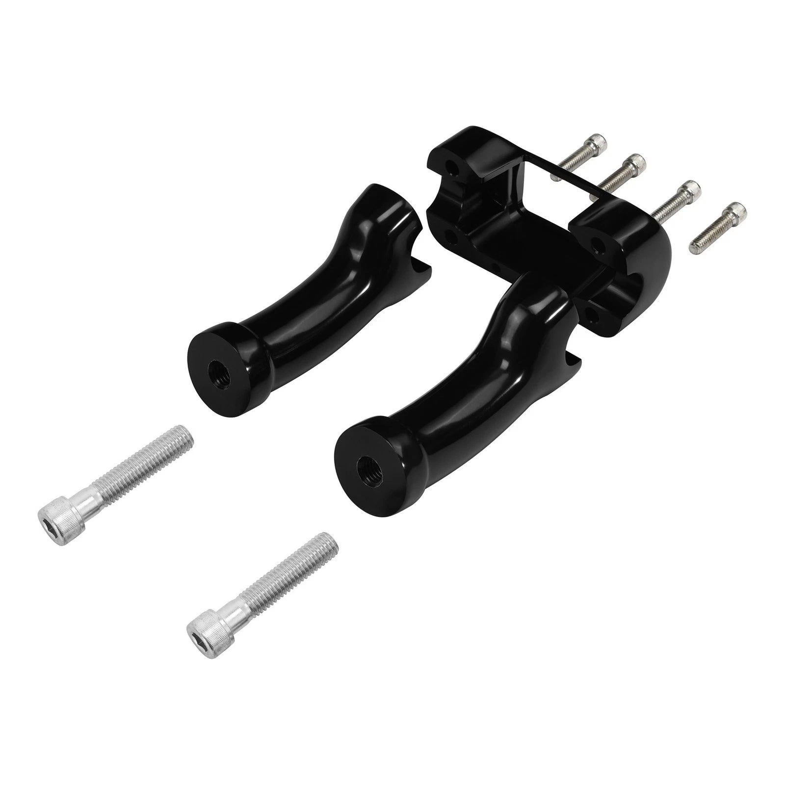 4" Handlebar Riser 1" Top Clamp for Harley Street Bob Breakout (2018–2024)