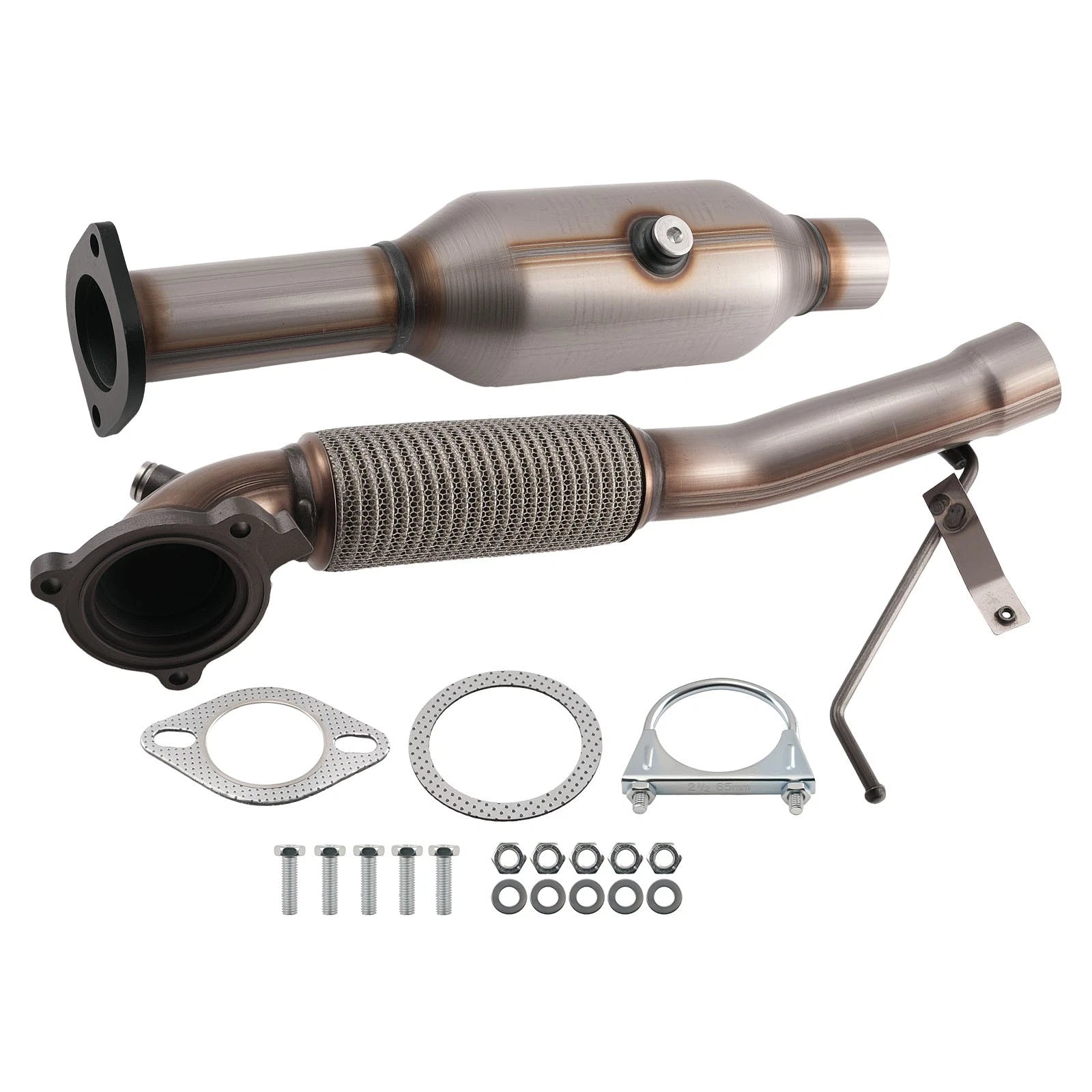 Rear Catalytic Converter for Volvo S60/V70/XC70/XC90 (2003–2009)