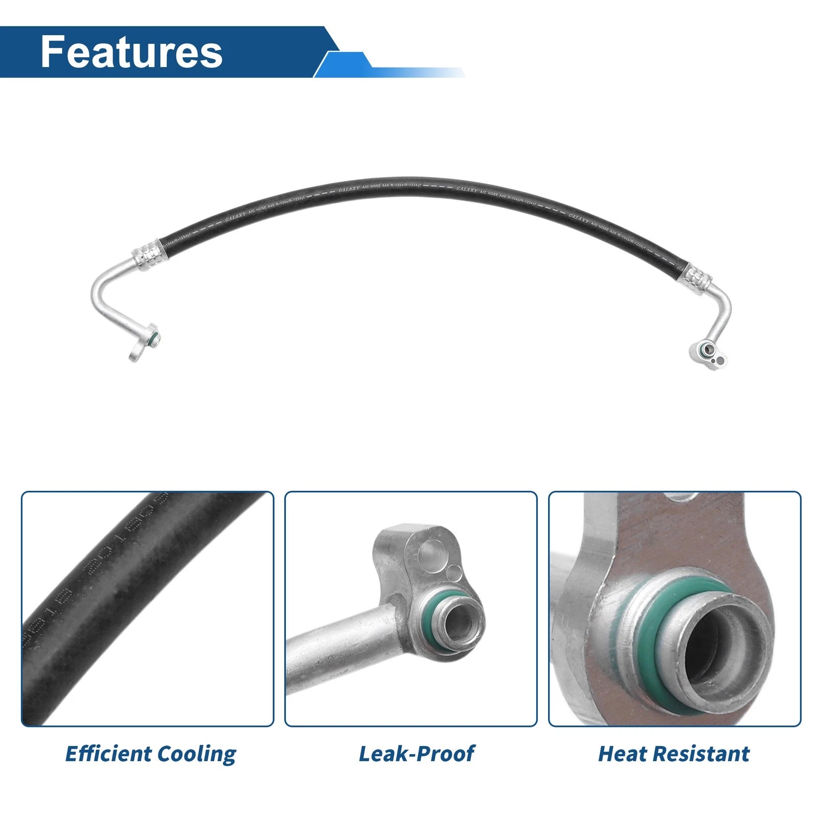 A/C Refrigerant Liquid Hose for Hyundai Elantra (2001–2006) No. 977632D100
