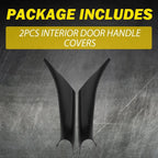 Set of 4 Inner Door Handle Pull Covers for BMW X3 G01 (2018–UP) X4 G02 (2019–UP)
