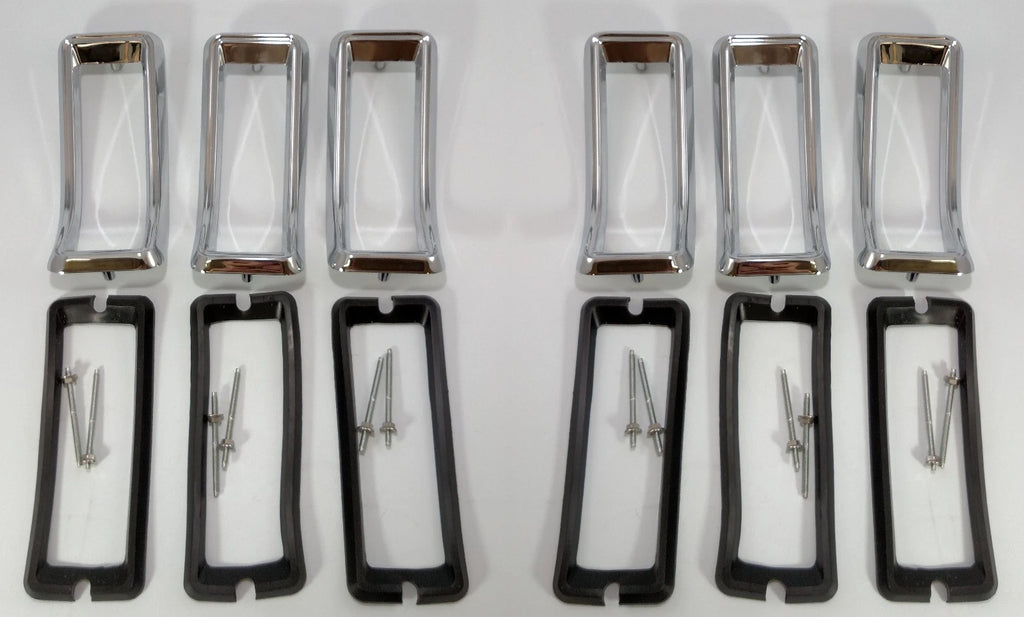 Tail Light Assembly Right Side for 1967-1968 Ford Mustang (Aftermarket)