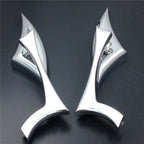 Chrome Rear View Side Mirrors for Suzuki Hayabusa GSX Boulevard Intruder