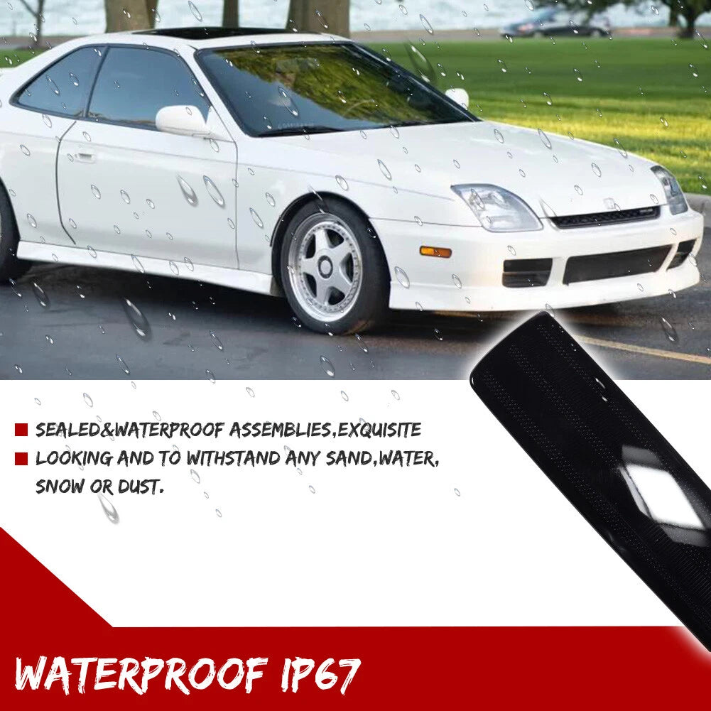 Smoked Lens Front Bumper Signal Lights for Honda Prelude (1997–2001)