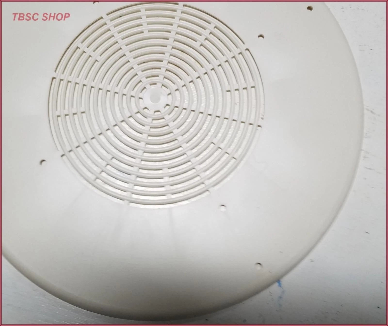 15 Pack - White Round Ceiling Speaker Grill for 8" Speaker LS8W