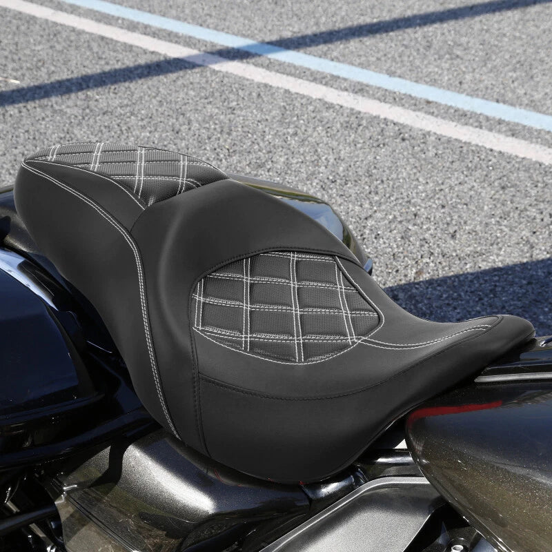 Driver & Passenger Seat for Harley Touring Electra Glide FLHT (2009–2023)