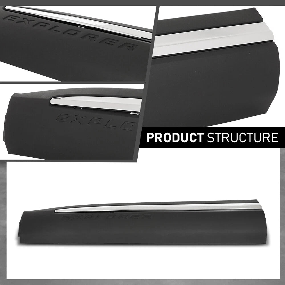 Chrome Front Door Lower Molding Trim for Ford Explorer (2020–2023)
