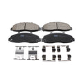 Set of 4 TRW Pro Front Slotted Ceramic Brake Pads for Ford F-150 (2004–2008)