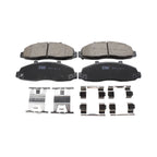 Set of 4 TRW Pro Front Slotted Ceramic Brake Pads for Ford F-150 (2004–2008)