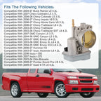 Throttle Body for Chevrolet Colorado GMC Canyon 2.8L (2004–2006)