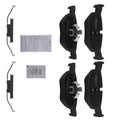 Rear Ceramic Brake Pads Kit for BMW 128i 320i 323i 325i 325xi 328i 328xi X1 (2008–2013)