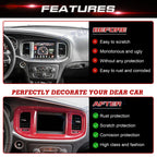 Dash Navigation Screen Air Vent Outlet Molding Cover for Dodge Charger (2015-2023)
