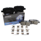 Set of 4 Akebono ProACT Rear Ceramic Brake Pads for LaCrosse Volt Cruze Malibu Terrain (2010–2023)