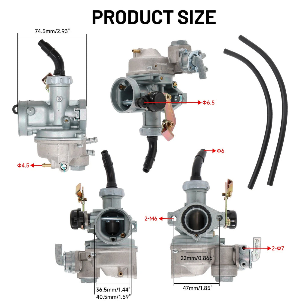 Performance Carburetor for Honda ATC 110, ATC 90 (1970–1985)