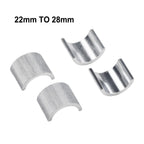 Handlebar Mount-Riser Clamp Conversion Shim for Motorcycle (22mm, 28mm)