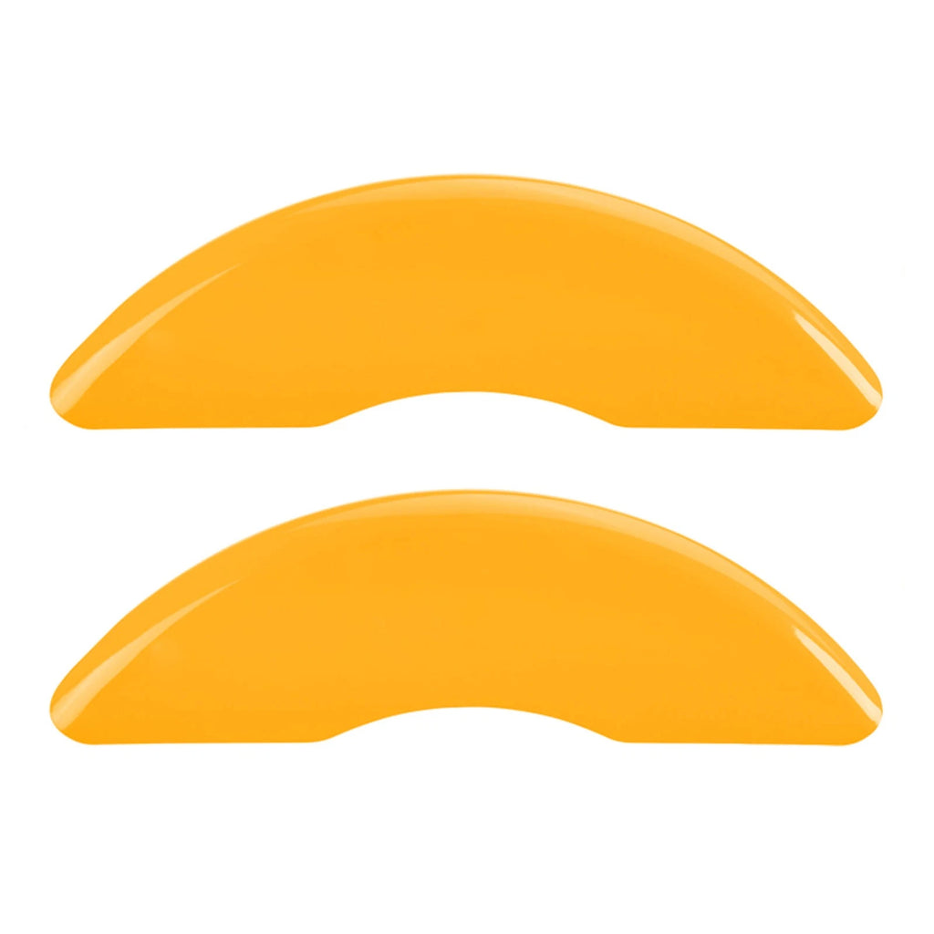 Caliper Covers Set of 4 Classic Yellow for 2008–2014 Ford E350 Econoline