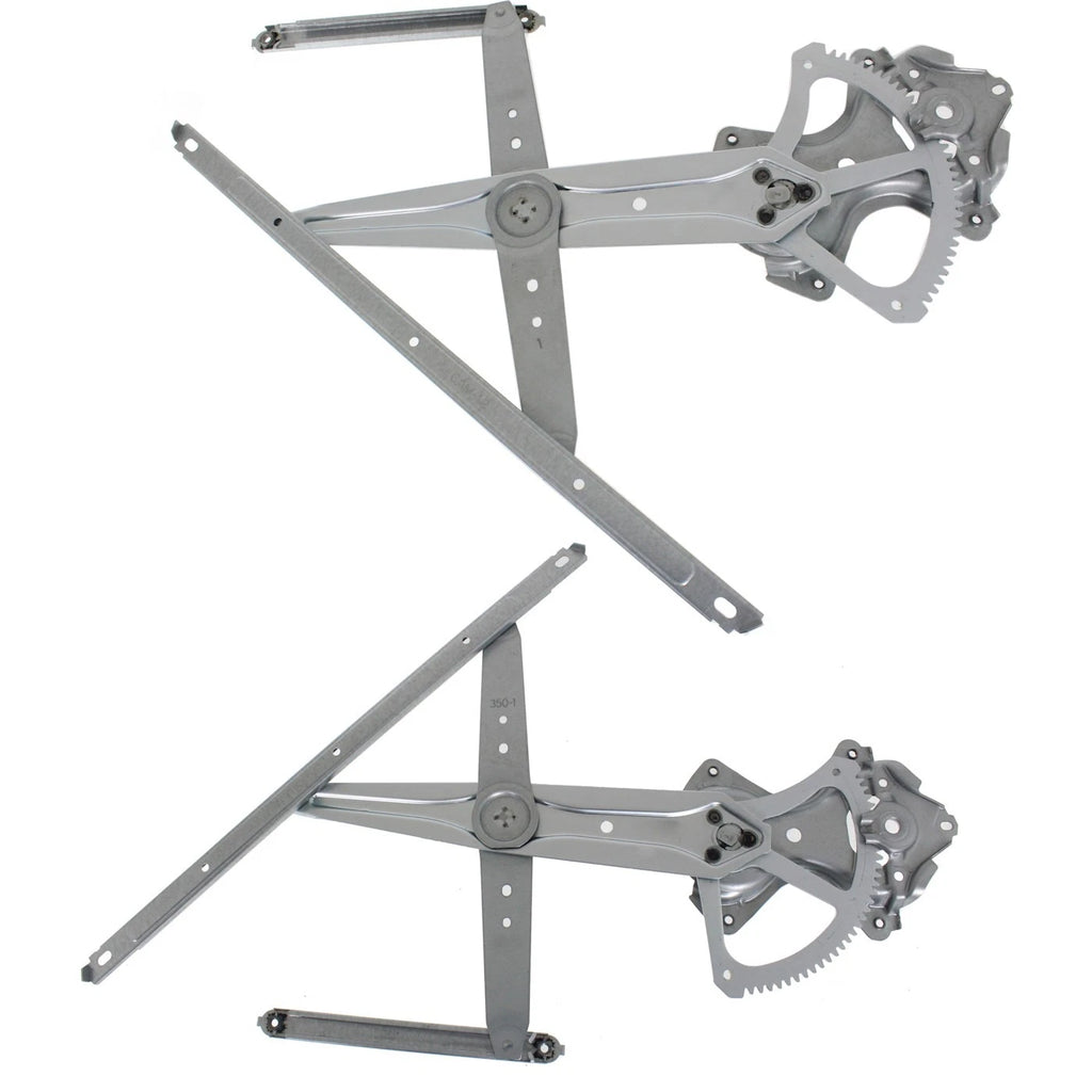 Window Regulators Set of 2 for Front & Rear Driver Passenger Side