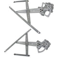 Window Regulators Set of 2 for Front & Rear Driver Passenger Side
