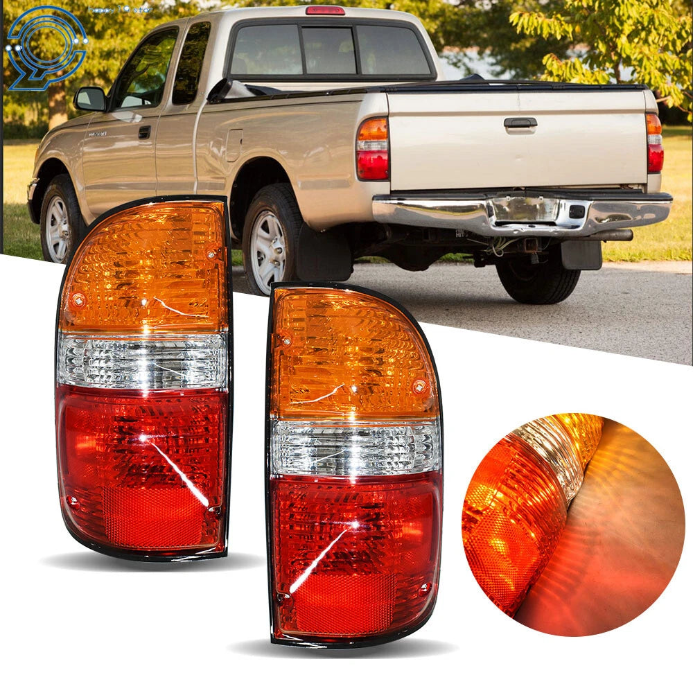 Set of 2 Tail Lights for Toyota Tacoma (2001–2004) Rear Left & Right