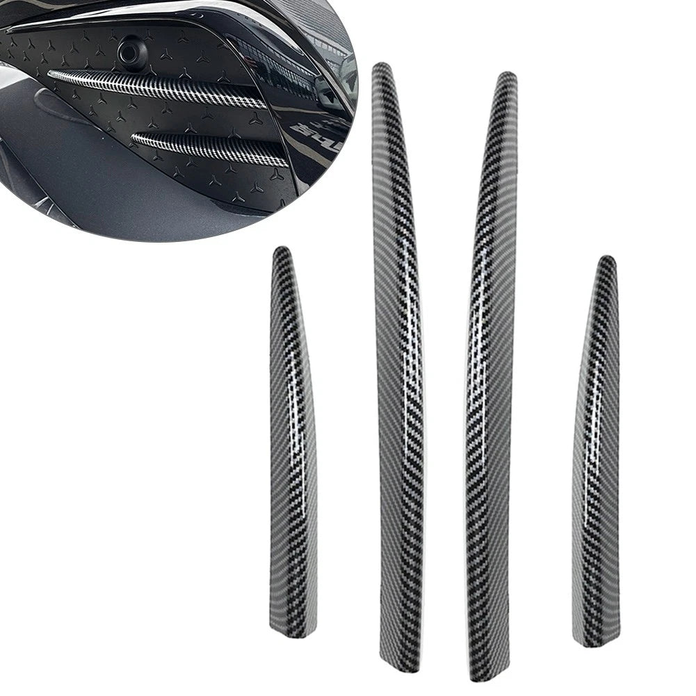 Fog Light Grille Strips Trim Carbon Black for Mercedes Benz CLE Coupe (2024+)