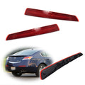 2Pcs Red Rear Bumper Reflectors for Acura TL (2009–2011)
