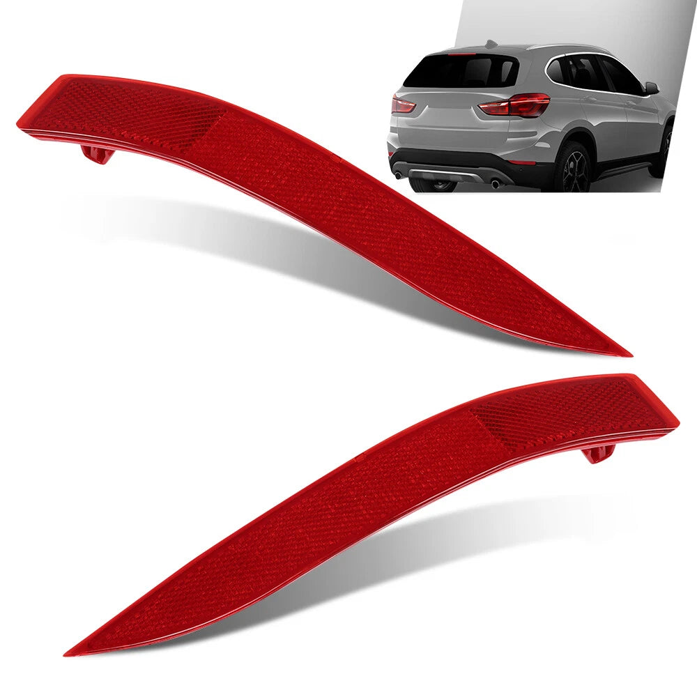 Rear Bumper Reflector Light for BMW X1 (2016–2019) Left + Right