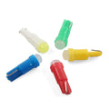 Set of 2 T5 1 SMD LED Dashboard Gauge Bulbs for Car Instrument Indicator