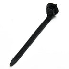 50x Nylon Push Mount Clip Wire Tie Zip Straps Pipe Cable Fastener Black