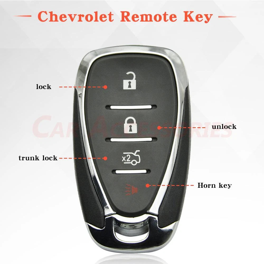 2X Replacement Key Fob for Chevrolet (Select Models) - HYQ4EA HYQ4ES 433 MHz