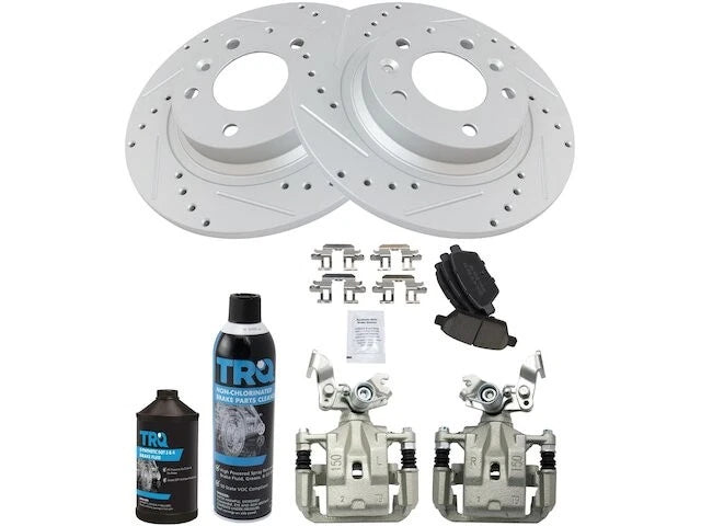 Rear Brake Pad Rotor Caliper Set for Mazda 6 (2006–2013) YJ642BS