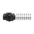 Set of 8 Hitachi Ignition Coils & NGK Ruthenium Spark Plugs for LS400 SC400 (1990–2000)